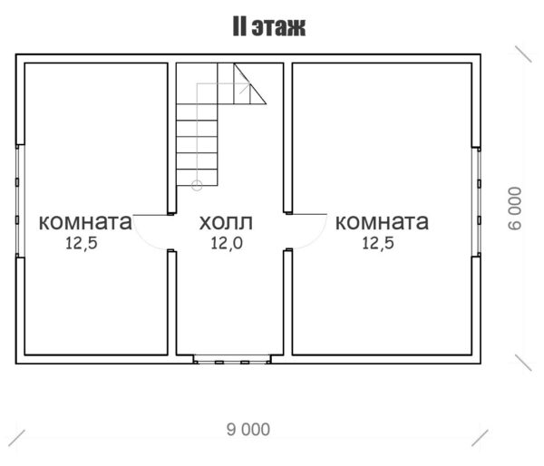 Двухэтажный дом "Кострома"
